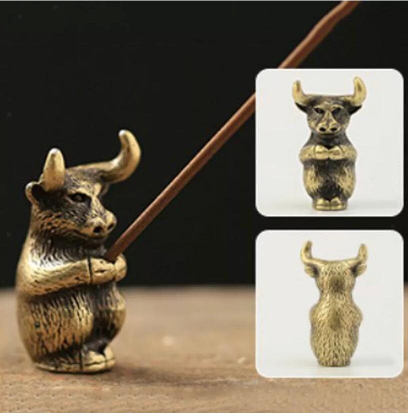 ZODIAC ANIMAL INCENSE holder/ Feng Shui Incense Holder/ Small 1.5 x 1.5  Zodiac Animal Incense Holder/ Good Luck Incense Holder