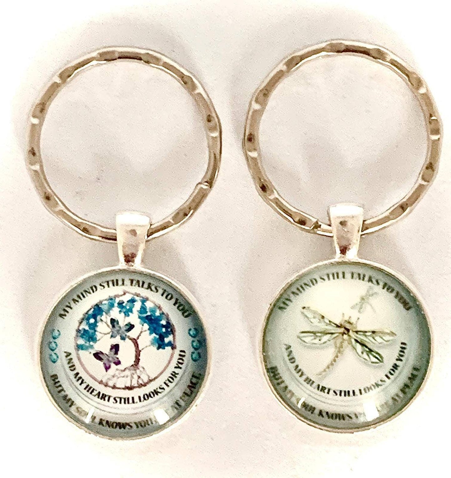 KEY CHAINS Evil Eye Protection and good luck/ Heart/ Love/ Inspirational/ Mandala