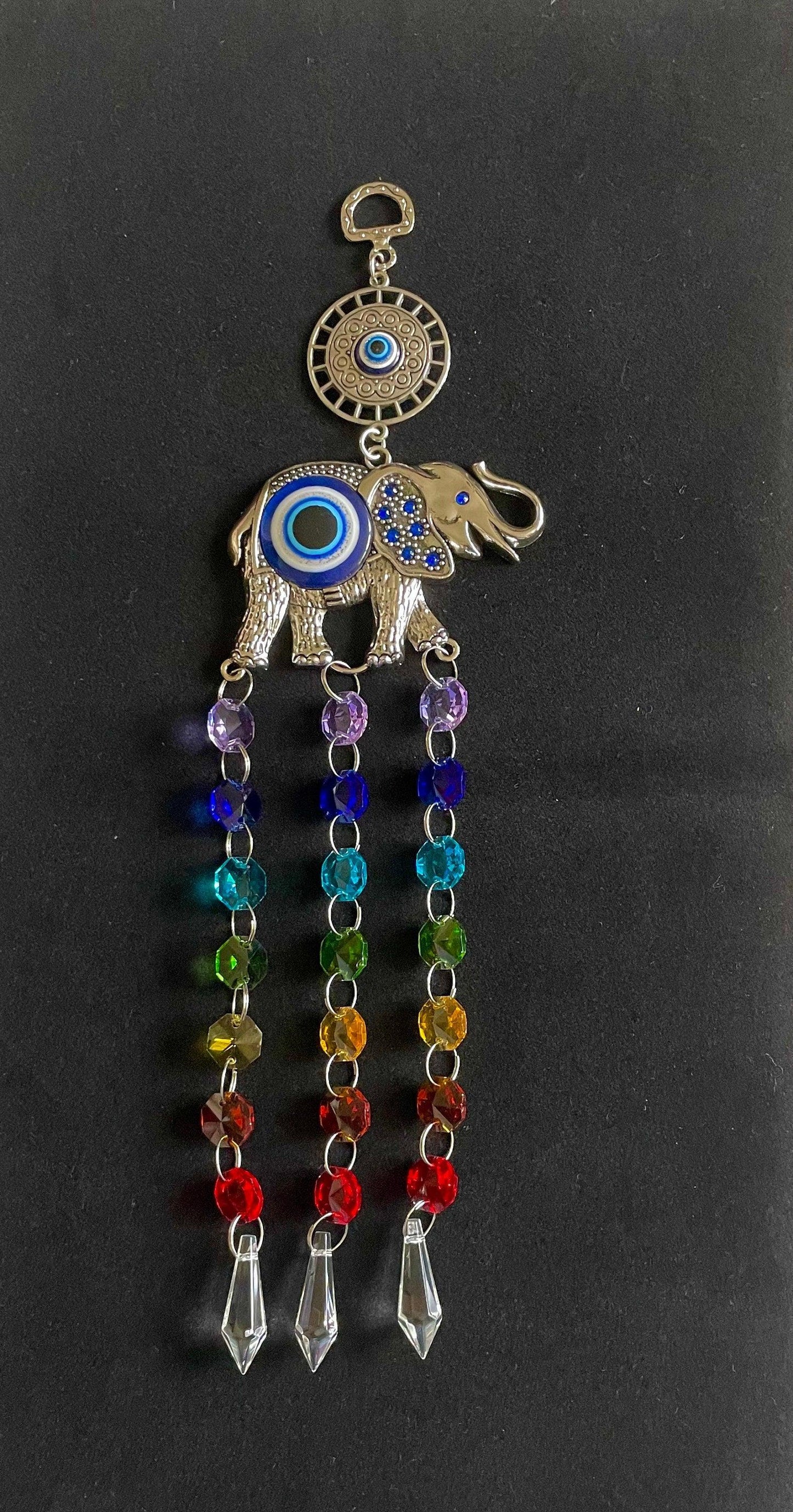 EVIL EYE Home Decor Wall Hanger/Nazar Hangers/Hamsa Hangers/Elephant Decoration/Hand of Fatima Decor