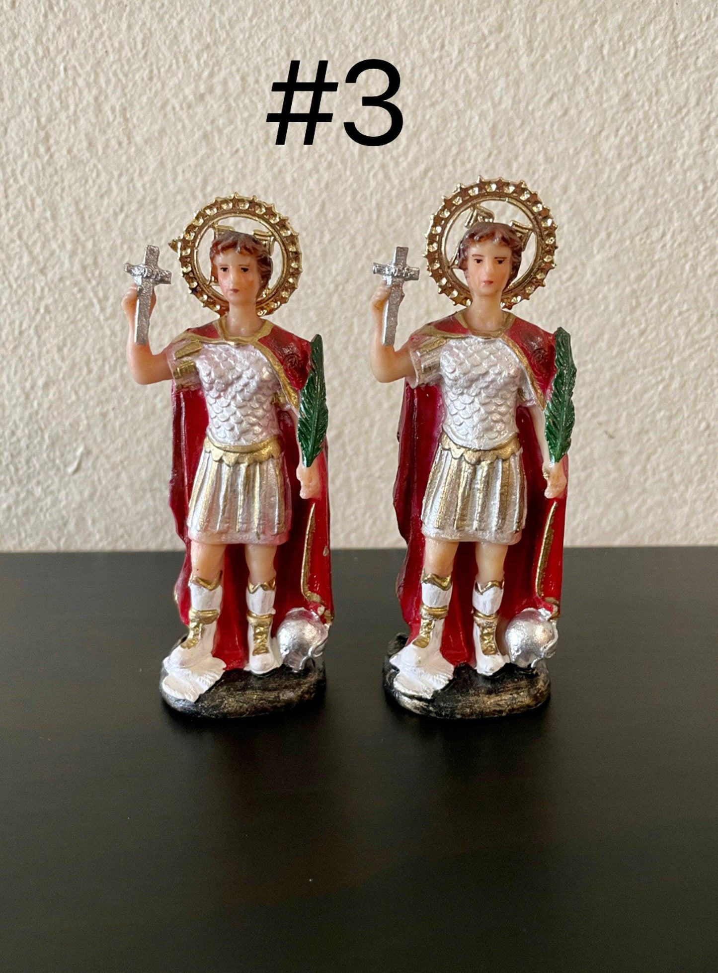 SAINT FIGURINES/Estatuas de Santos/Miraculous Virgin Mary/ St. Jude/Divine Child/Virgen de Guadalupe