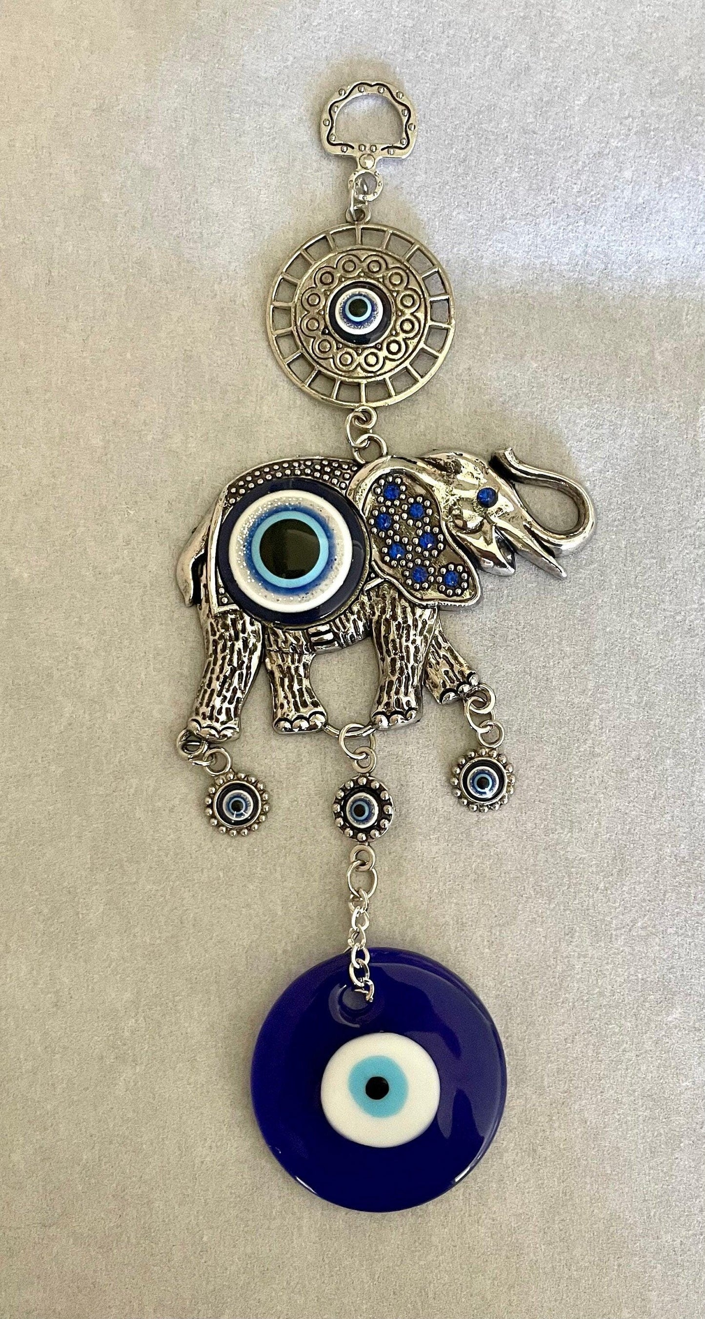 EVIL EYE Home Decor Wall Hanger/Nazar Hangers/Hamsa Hangers/Elephant Decoration/Hand of Fatima Decor