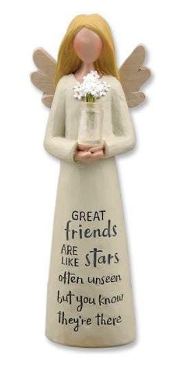 ANGEL FIGURINES with MESSAGES/Angel Statues with Messages/Resin Angel Figures