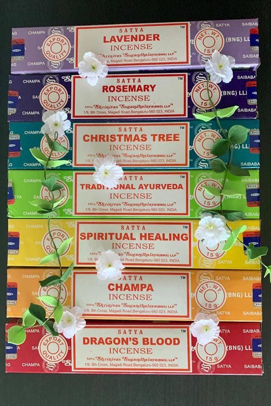 BUY 6 GET 1 FREE/ Satya Scented Incense/ Premium Durga Masala Incense