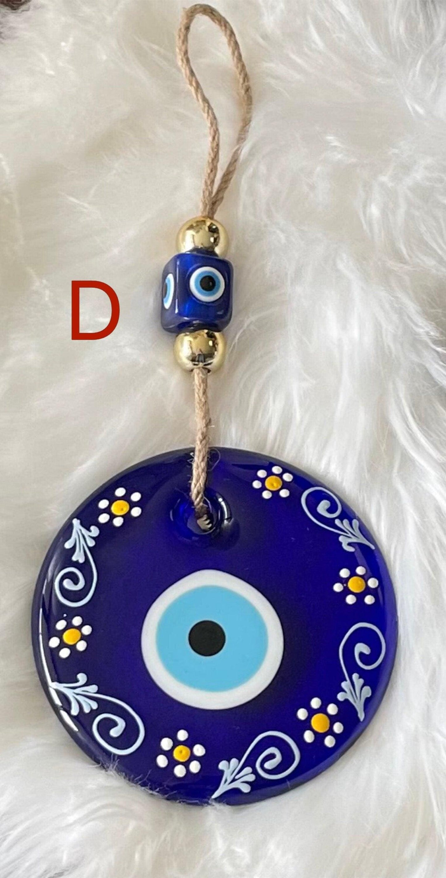 EVIL EYE Hanger/Glass Hanger/Turkish Style Wall Décor