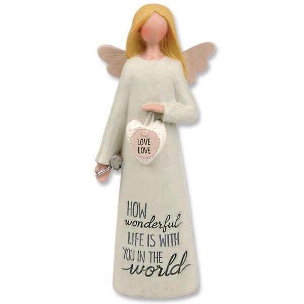 ANGEL FIGURINES with MESSAGES/Angel Statues with Messages/Resin Angel Figures