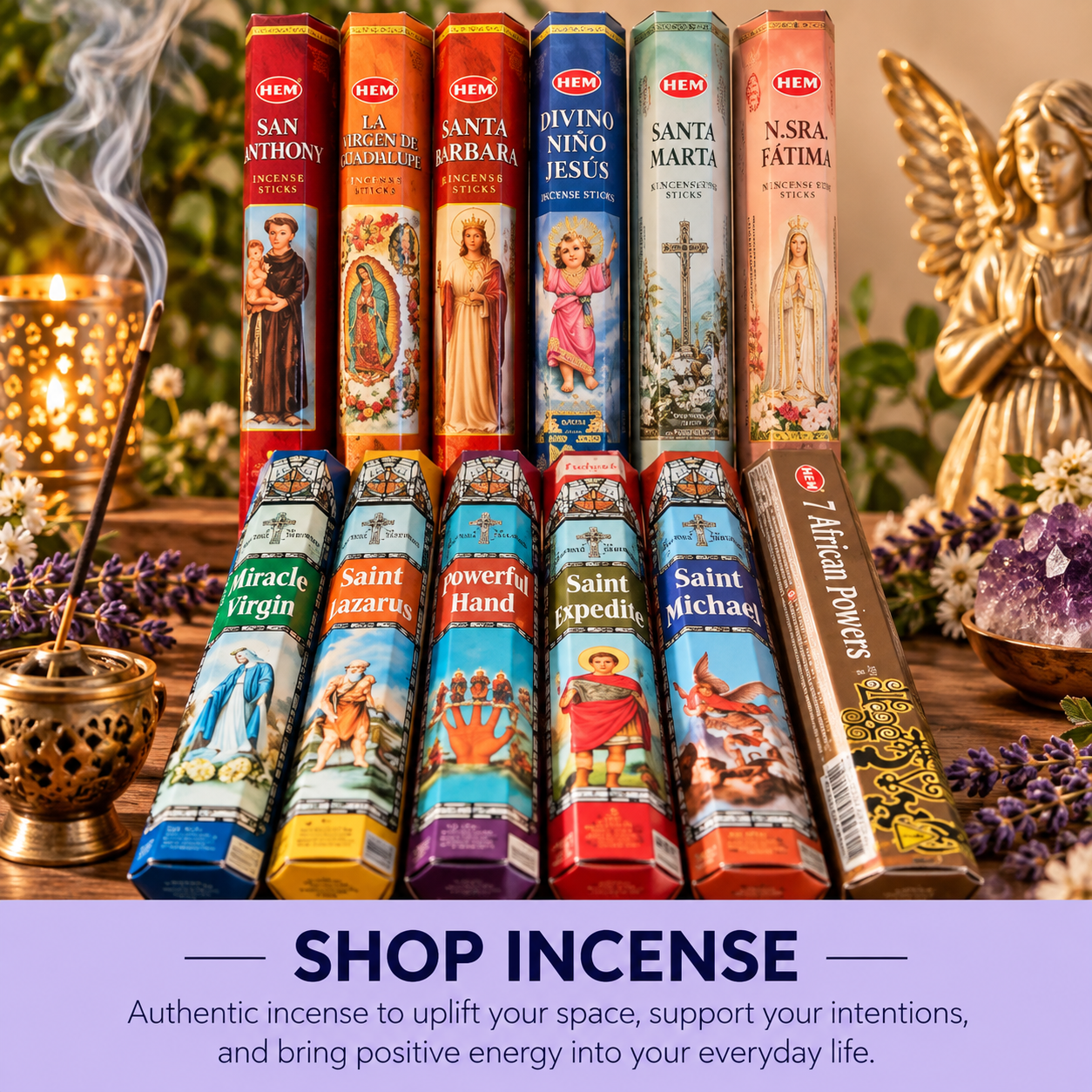 incense sticks spiritual scented incense for love, money, protection and meditation