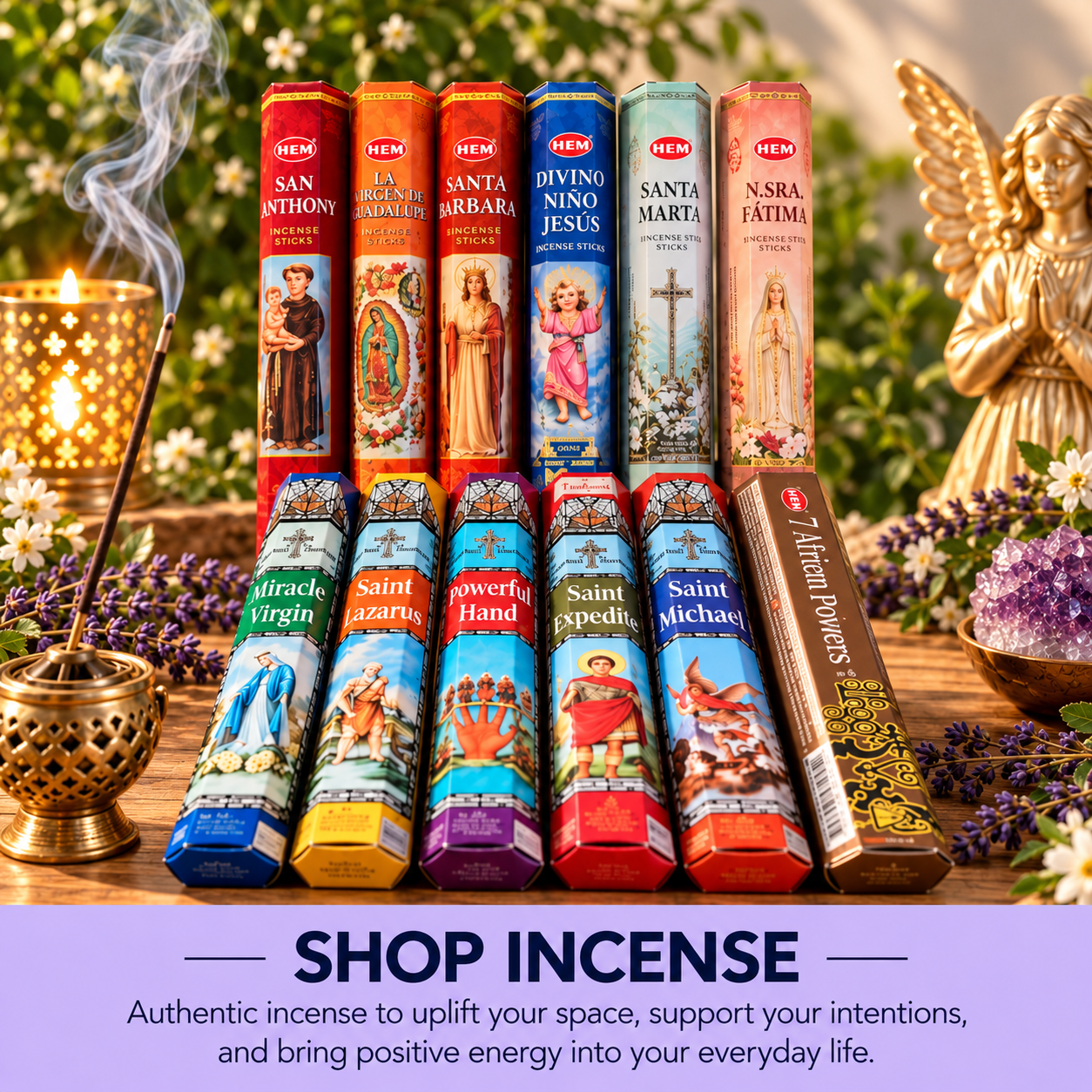 incense sticks spiritual scented incense for love, money, protection and meditation